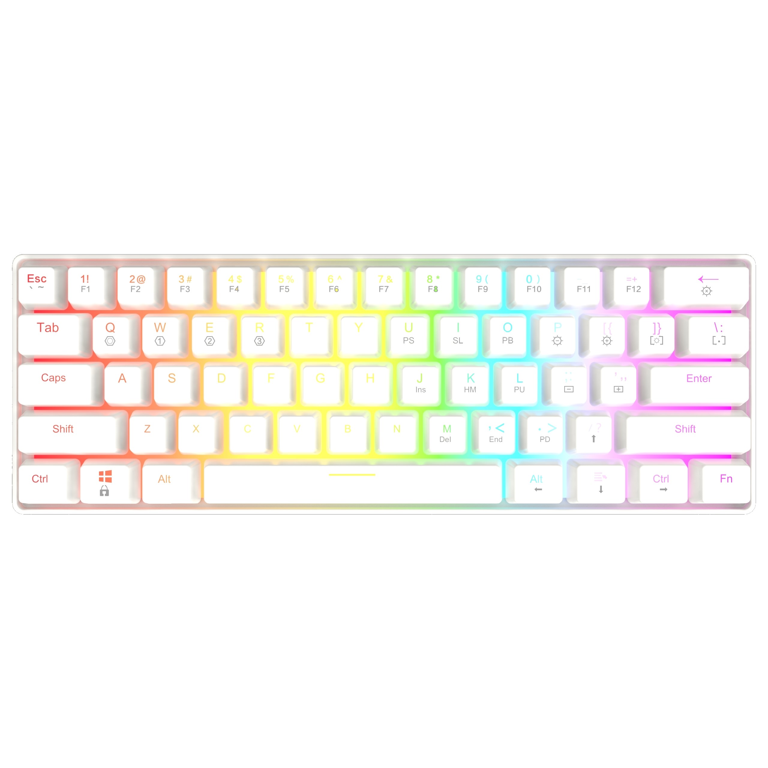 60 keyboard layout